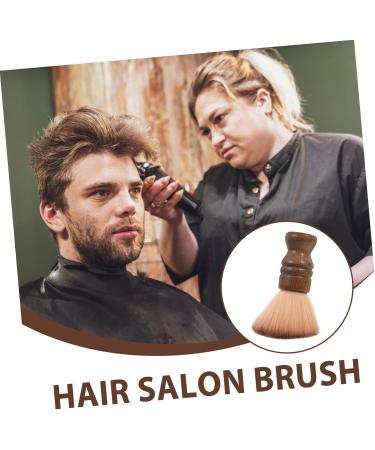 Beavorty shaving brush Nail Brush Hair Cutting Cleaning Brush Barber Duster face cleaning hairbrush Hairdressing Neck Brush barber hair duster child hair cutting brush household Wooden - Buy Online on GoSupps.com