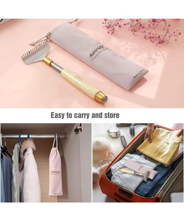 Oversize Back Scratcher Extendable  Aznrszy Back Scratcher for Men Women with Wooden Handle Steel Massage Roller Wider Claw  Sturdy Manual Back Scratcher Massager Extend Up to 62CM L-24'' - Buy Online on GoSupps.com