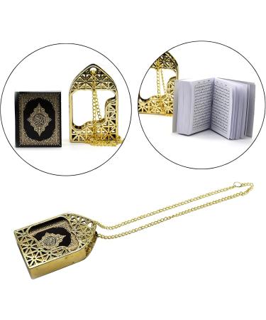 VSILAY LIANXUE Vintage Arabic Book Supporters | Unique Oriental Religious Jewelry & Assembly Decoration - Gold - Buy Online on GoSupps.com
