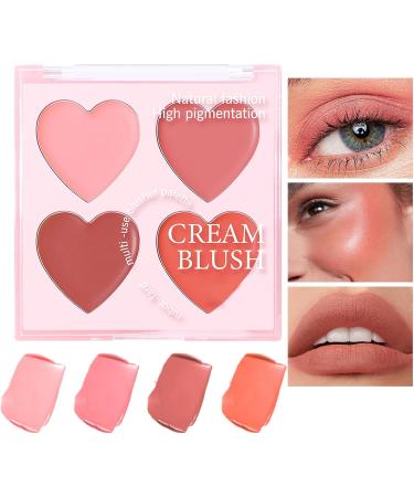 Palette de Fard Joues Maquillage Palette Blush Contour Et Lumi re | Maquillage R sistant aux Traces pour v nements Voyage et Mariage - Cosm tiques Beaut  - Buy Online on GoSupps.com