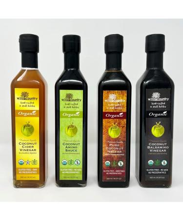 Wild Country Organic Coconut Nectar 16.9 Fl Oz - Sweetener & Sauce - Buy Online on GoSupps.com