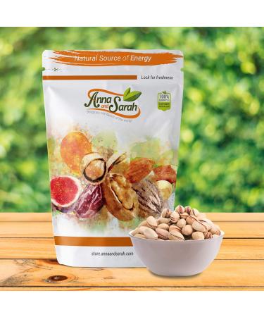Anna and Sarah Premium Quality Turkish Antep Pistachios - 5 lbs Resealable Bag, Roasted Healthy Snack with Rich Flavor - Buy Online on GoSupps.com