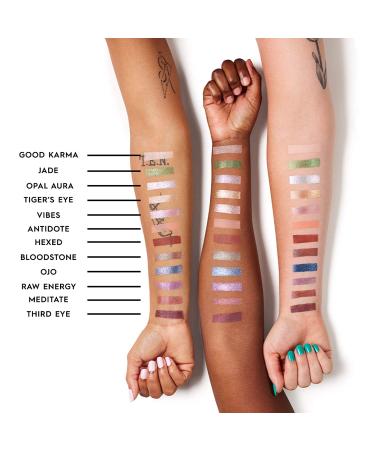 Urban Decay Stoned Vibes Eyeshadow Palette - 12 Shimmer + Matte Shades - Vegan Formula with Tourmaline Crystal - Gift Set with Mirror & Brush - Buy Online on GoSupps.com