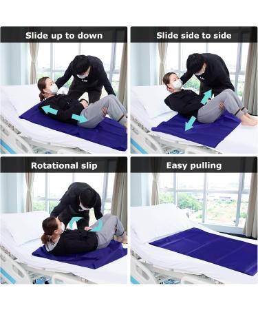 Lotchen Gleitlaken Pipe Slide Tarpaulin - Patient Transfer Sliding Sheet for Seniors (72x120cm Dark Blue) | International Shipping Available - Buy Online on GoSupps.com