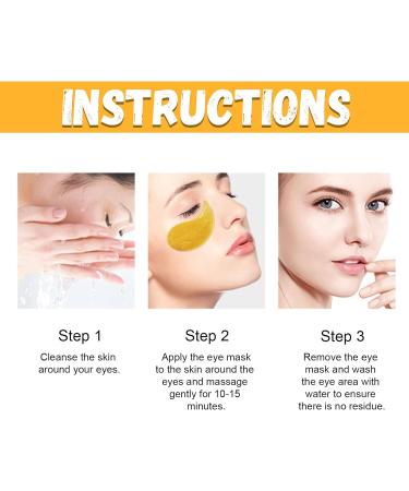 Under Eye Patches - 24K Gold Eye Masks for Puffy Eyes - Collagen Kojic Acid Eye Patches - Under Eye Masks to Improve Fine Lines &Tear Ducts - Eye Masks Skincare Dark Circles Under Eye Treatment Women - Buy Online on GoSupps.com