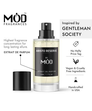 Mod Fragrances Aristo Reserve Perfume For Men - Inspired By Gentleman Society Designer Perfume Dupe Long Lasting Woody Aromatic Fragrance Extrait De Parfum 50ml Inspired by Gentleman's Society - Buy Online on GoSupps.com