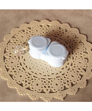 Buy Transparent Lentil Storage & Contact Lens Containers | Easy Travel Mini Boxes for All - Two Pairs - Buy Online on GoSupps.com
