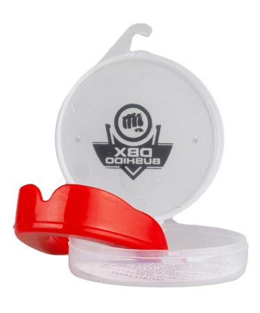 DBX BUSHIDO SPORT Silicone Mouthguard for Boxing Mouth Guard for Adults with Hygiene Box Red