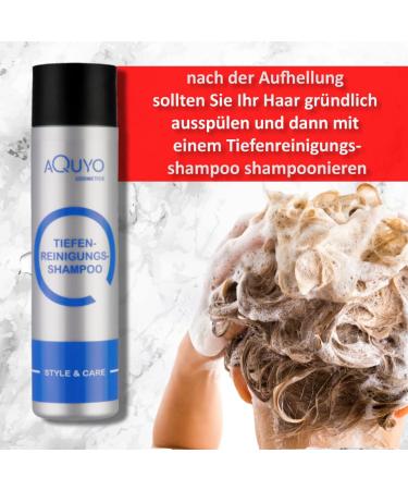  AQUYO Cosmetics Blonde Cream for Blonding or Lightening Hair 500g Blonding up to 9 Levels Brighter Whitening Nourishes Chemically Damaged Hair and Removes Yellowing - Buy Online on GoSupps.com