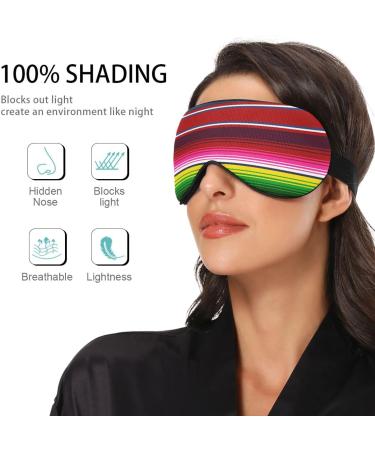 Adjustable Light Blocking Eye Mask for Deep Sleep | Haskirky Comfortable Sleep Mask for Travel, Yoga, Meditation | Men and Women - Buy Online on GoSupps.com