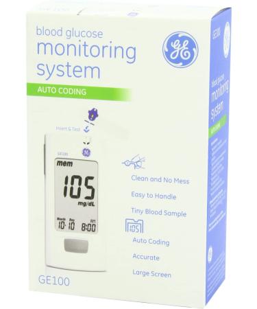 GE100 Blood Glucose Monitoring System - Accurate Diabetes Management - Buy Online on GoSupps.com