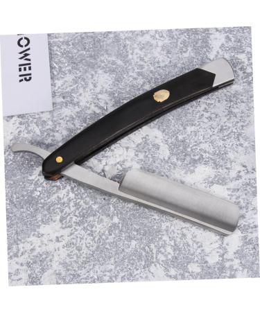 Vintage Straight Razor for Men | Manual Folding Razor with Ebony Handle | Sharp & Stylish Shaving Tool - Buy Online on GoSupps.com