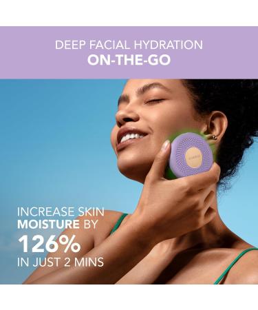 FOREO UFO 3 Go - Compact 4-in-1 LED Facial Mask Treatment | Deep Moisturizer & Anti-Aging Face Massager - Lavender - Buy Online on GoSupps.com