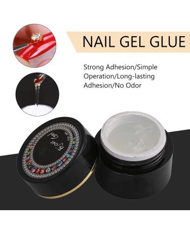 Nail Art Glue Glue Professional Adhesive Thick Nail Uv Gel Glue Accessory Decoration Bling Nail Tools Nail Art Glue Nail Glue Gel - Buy Online on GoSupps.com