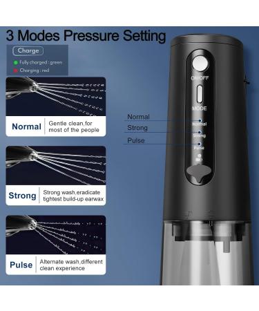 NURSETEK Ear Wax Removal Kit Electric Ear Cleaner for Earwax Removal Ear Irrigation Flushing System for Adults - Buy Online on GoSupps.com