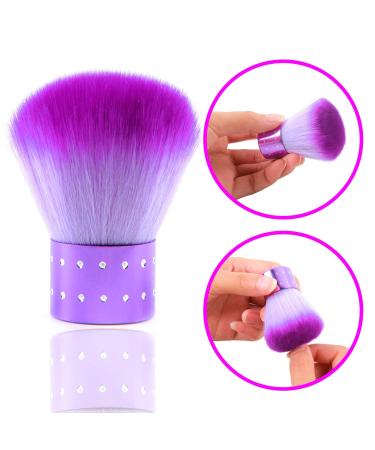 3PCS ANGYA Nail Dust Brush Set for Acrylic Nails - Manicure & Makeup Cleaner Tools - Buy Online on GoSupps.com