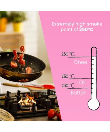 Ghee Easy Organic Ghee and Coconut Oil Blend 500g - 50% Ghee and 50% Extra Virgin Coconut Oil - 100% Organic & Pure - Lactose Free and Gluten Free Ghee Coco Blend 500g - Buy Online on GoSupps.com