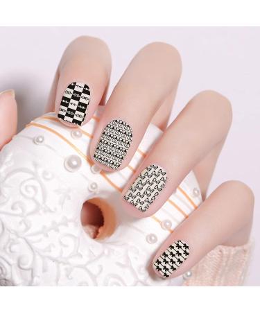 Niceneeded 16Pcs Nail Stamping Kit - 10pcs Geometry Nail Art Designs Stamper & Scraper for DIY Nail Art - International Shipping - Buy Online on GoSupps.com