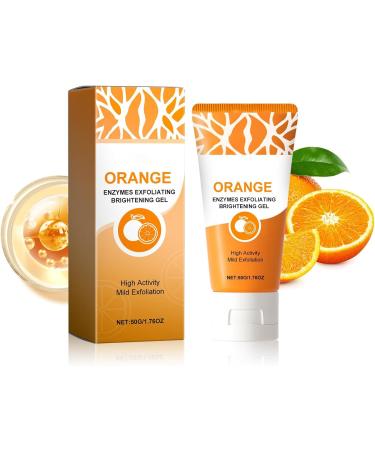 Orange Body Scrubs Orange Sweet Scrubs Orange Moisturizing Scrubs Gel Scrub for Face Body Skin Orange Peeling Gel Deep Cleansing Moisturizing Skin Orange Gel for All Types Skin - Buy Online on GoSupps.com