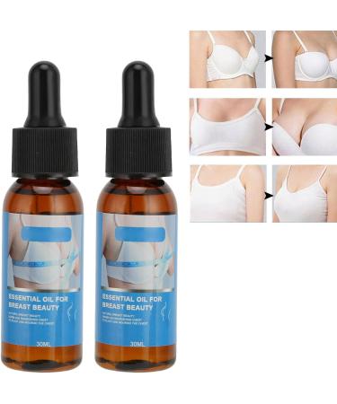 Essential Oil for Breast Enlargement & Firming - 2 Bottles (30ml) - Strong Absorption & Fullness - Buy Online on GoSupps.com