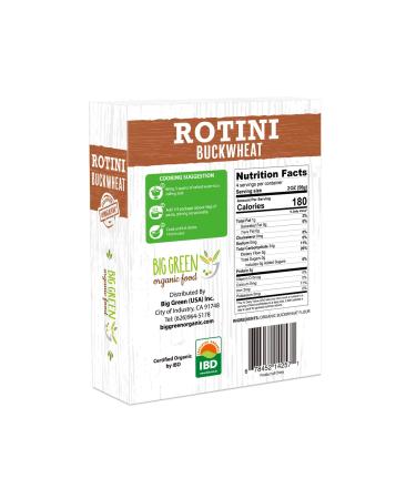 Big Green Organic Buckwheat Rotini - 8.8oz | Gluten-Free, Non-GMO, Vegan - Buy Online on GoSupps.com