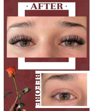 Goddvenus Eyelash Extension Kit - D Curl Wispy Lash Clusters with Glue and Tweezers - Buy Online on GoSupps.com