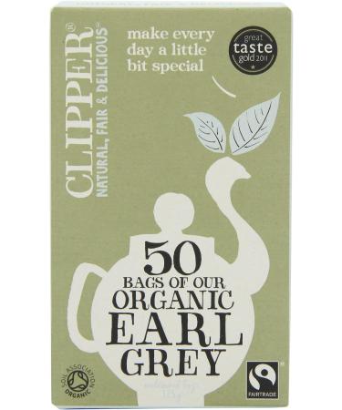 Clipper Teas - Specialities - Fairtrade & Organic Earl Grey Tea - 50 Bags - Buy Online on GoSupps.com