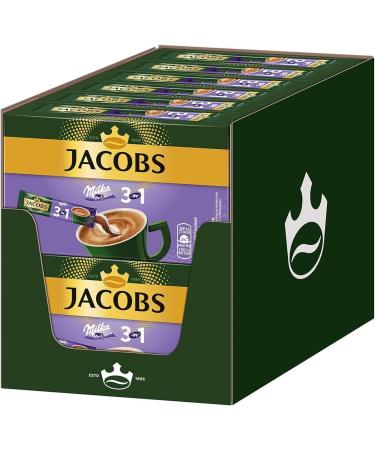 Sp cialit s de caf Jacobs 3 en 1 Milka * 120 sticks au caf instantan 12 x 10 boissons - Buy Online on GoSupps.com