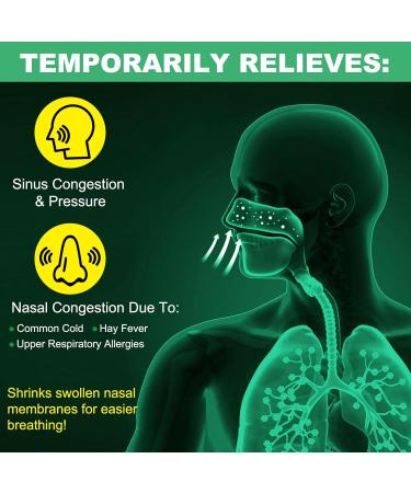 NIFEISHI Nasal Stick Boost Energy Set Nose Inhaler Stick Nasal Stick Inhaler for Daily Refreshment Natural Mint Nasal Sticks for Breathing 4pcs - Buy Online on GoSupps.com
