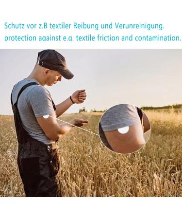 Waterproof Freestyle Libre 3 Plasters - 55 Self-Adhesive Sports Tape Breathable & Skin-Friendly 14-Day Fixing Solution - Buy Online on GoSupps.com