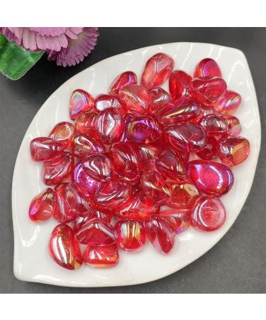 Natural Crystal Rough 100g Bulk Red Electroplated Natural Clear Quartz Crystal Tumbled Stones Minerals Home Decor Gift 20-30mm (Color : Green Clear Tumbled Size : 100g Bulk) 100g Bulk Green Clear Tumbled - Buy Online on GoSupps.com