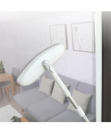 Skoulazeo Window Screen Cleaner Brush | Mesh Cleaner Retractable Window Cleaning Tool | Screen Window Cleaning Brush Portable Mesh Screen Cleaning Brush with Long Handle - Buy Online on GoSupps.com