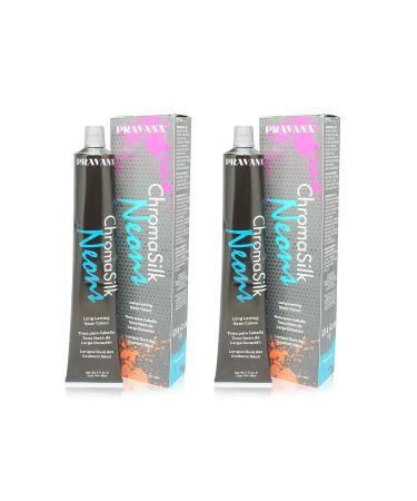 PRAVANA ChromaSilk Vivids Neon Green 3 oz 2 Pack