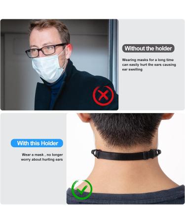 Mask extender strap ear savers for face masks mask extender mask strap mask straps for back of head mask ear saver mask holders to protect ears (one size 8) - Buy Online on GoSupps.com