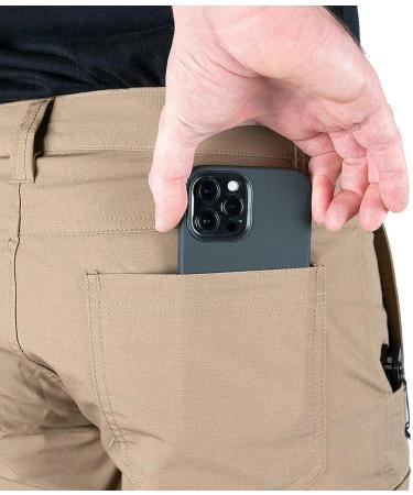 LA Police Gear Men's Core Cargo Tactical Pants - Ripstop, Stretch Waistband, CCW - Midnight - Size 40W x 30L - Buy Online on GoSupps.com