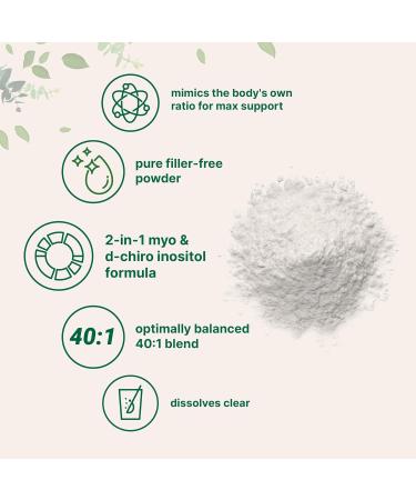 Micro Ingredients Myo-Inositol & D-Chiro Inositol Powder 1lb (221 Servings) | 40:1 Ideal Ratio Inositol Supplement for Women | Supports Hormonal Balance & Ovarian Health | Non-GMO Vegan Filler-Free 16 Ounce (Pack of 1) - Buy Online on GoSupps.com