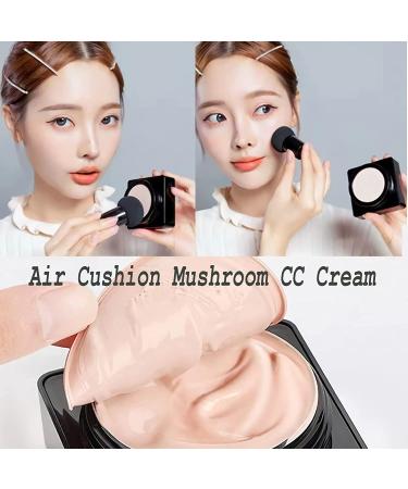 Sumeitang Mushroom Air Cushion CC Cream Liquid Foundation | Moisturizing BB Cream for Dry Skin | Even Skin Tone Makeup Base - Natural - Buy Online on GoSupps.com