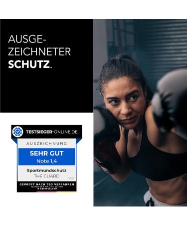 Customized BPA-Free Mouthguard for Contact Sports | The Guard - Perfect for Boxing Martial Arts & Hockey | Includes Storage Box - Buy Online on GoSupps.com