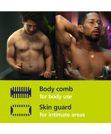 Philips OneBlade 360: Face + Body Electric Trimmer Shaver with 360 Blade Tech and Connectivity (Model QP4631/30) - Buy Online on GoSupps.com
