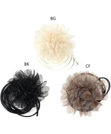 Southjieling Handmade Flower Choker Necklace | Elegant Party Jewelry for Women & Girls | Beige Fabric Gift - Buy Online on GoSupps.com