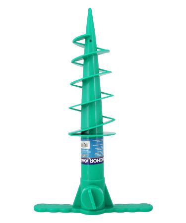 Beach Umbrella Anchor Sand Auger and Fishing Pole Sand Anchor by JGR Copa (Teal)