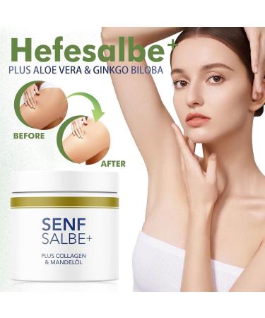  Orgrul Aktiv Mustard Balm Plus 100g of mustard ointment against cellulite intensive moisturizing care for thighs arms stomach and buttocks mustard ointment suitable for all - Buy Online on GoSupps.com