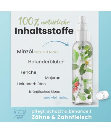 Wolfsbach Nature Tartar Remover for Dogs & Cats - Natural Dental Spray with Bio Mint - Fresh Breath & Tartar Control - 100% Plant-Based Ingredients - Buy Online on GoSupps.com