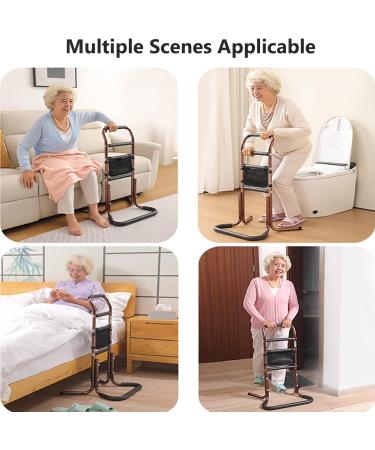 Chair Lift Assist for Elderly Adjustable Heights Hand Rail Standing Supports Aid with Storage Pocket Bed Rails Mobility&Daily Living Aids for Patients Disabled Pregnant - Buy Online on GoSupps.com