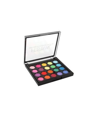 Shop BYS Festival Eyeshadow Palette - 20 Vibrant Shades for International Shipping - Buy Online on GoSupps.com