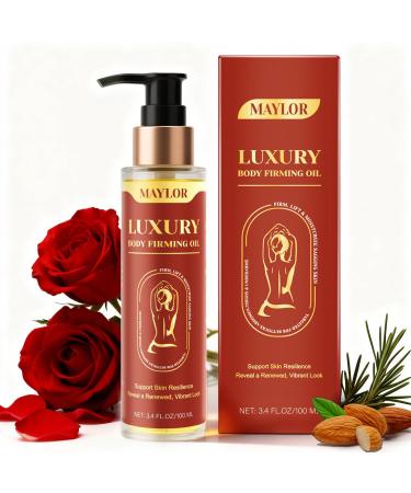 Body Firming Oil - Luxury Toning & Tightening Treatment for Crepey Skin - Hydrating Nourishing Elixir to Improve Skin Texture & Elasticity - 100ml (1)