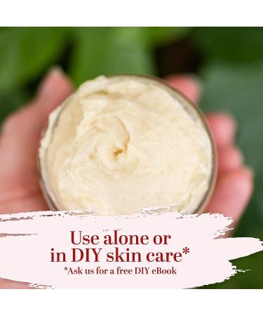 Better Shea Butter African Shea Butter - Raw Unrefined Pure - For Hair, Soap Making, DIY Lotions - 1 lb Yellow Block - Buy Online on GoSupps.com