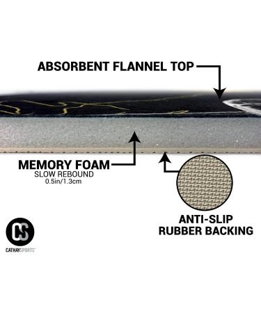 Cathay Sports NFL Philadelphia Eagles Memory Foam Bath Mat - 20x30 | Slip-Resistant - Buy Online on GoSupps.com