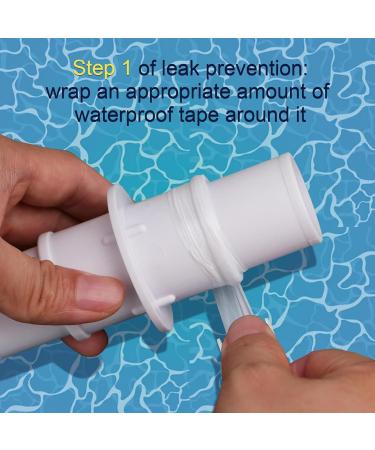 Lot de 4 adaptateurs de tuyau pour nettoyeur de piscine - Buy Online on GoSupps.com