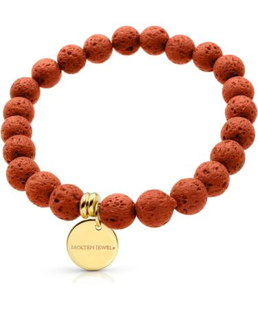 Essential Oil Diffuser Bracelet for Women | Lava Stone Aromatherapy Jewelry for Stress & Anxiety Relief - Buy Online on GoSupps.com
